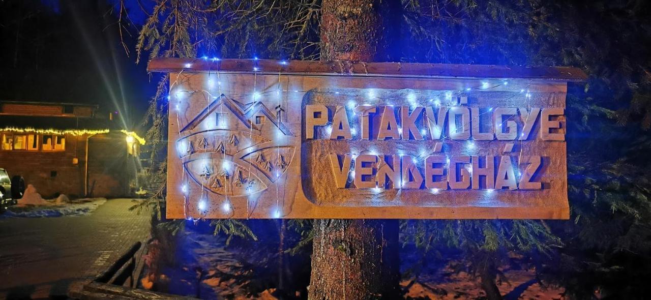 Patakvölgye Vendégház Izvoare  Exterior foto